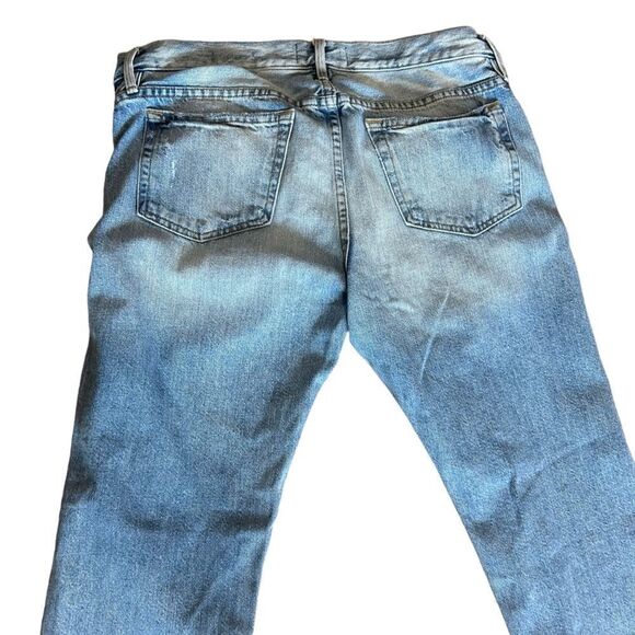Frame Denim L'Homme Straight Leg Jeans in RINCON Light Blue Wash - Picture 8 of 9